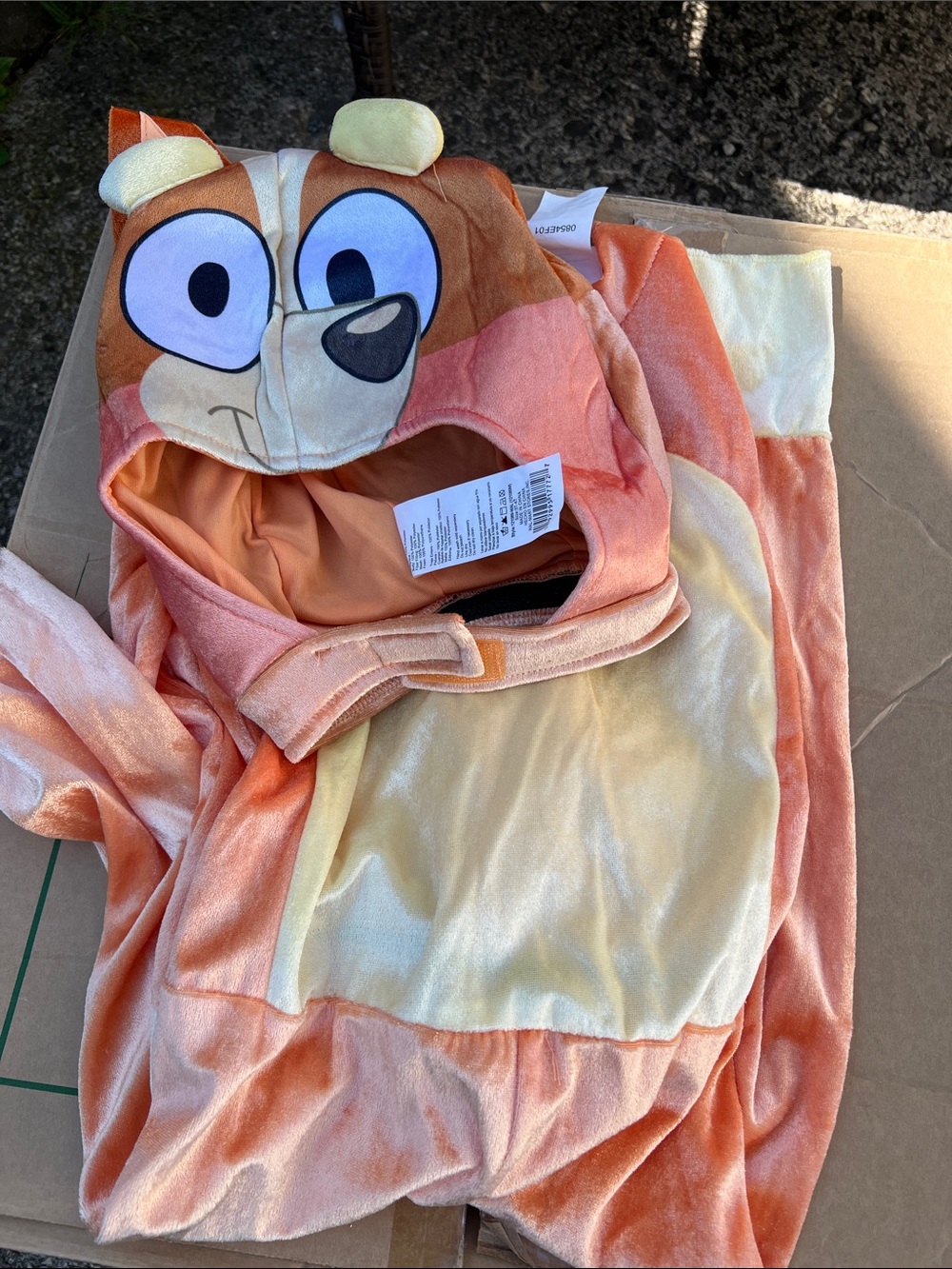 Bluey Branded Bingo Costume 3T/4T